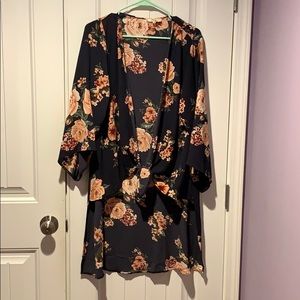 Floral kimono